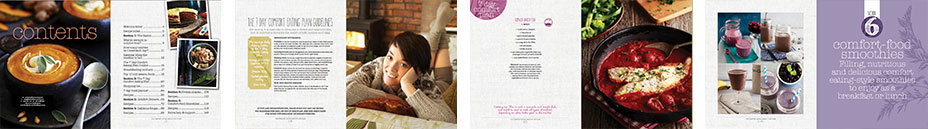 Some of the pages from the book